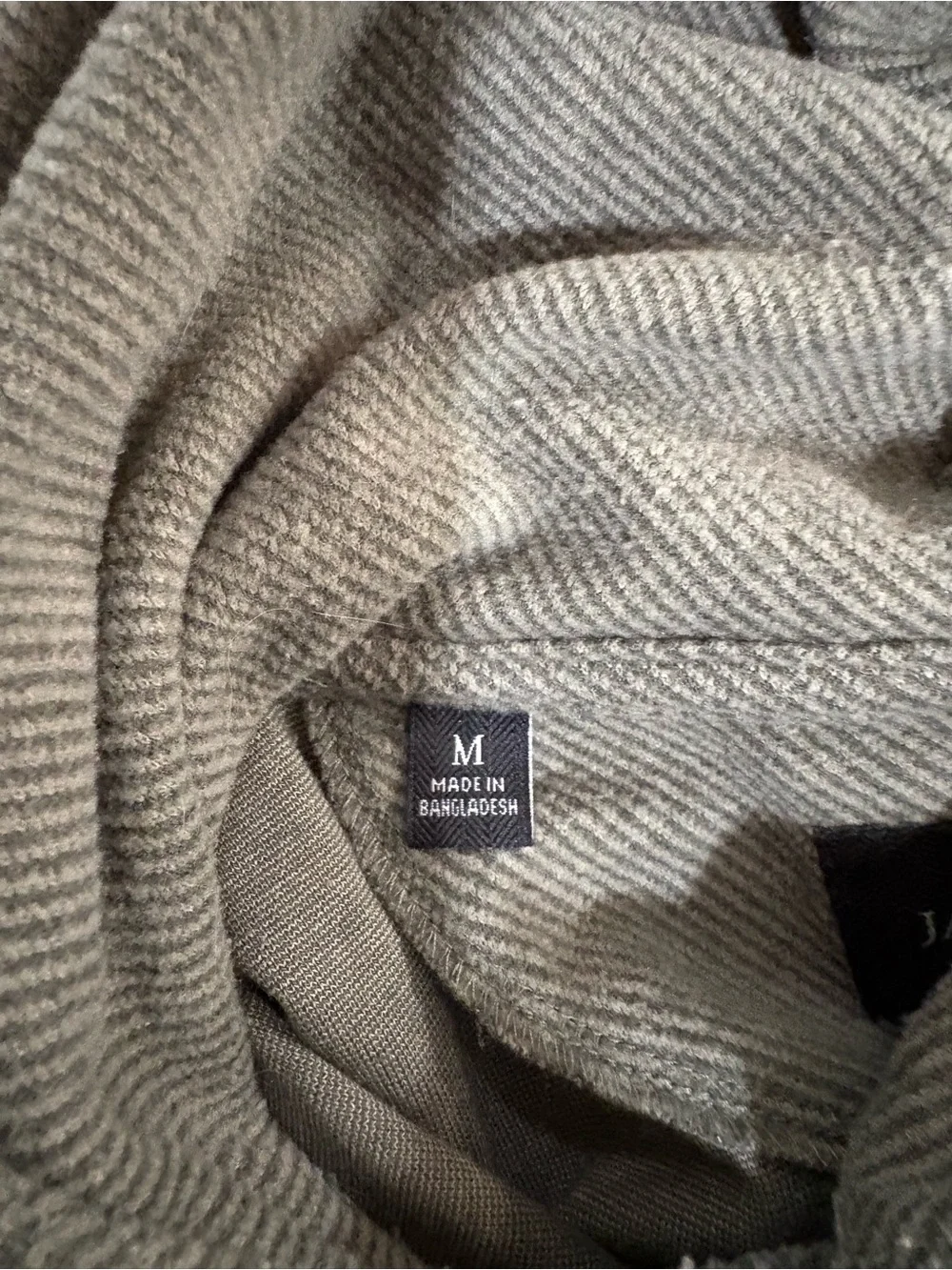 Jachs Olive Green Crewneck Hoodie Sweater